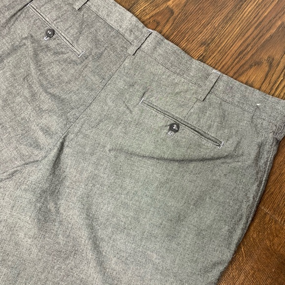 J.Crew Gray Flat Front Golf Casual Cotton Shorts - Picture 5 of 7
